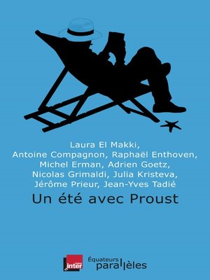 cover image of Un été avec Proust